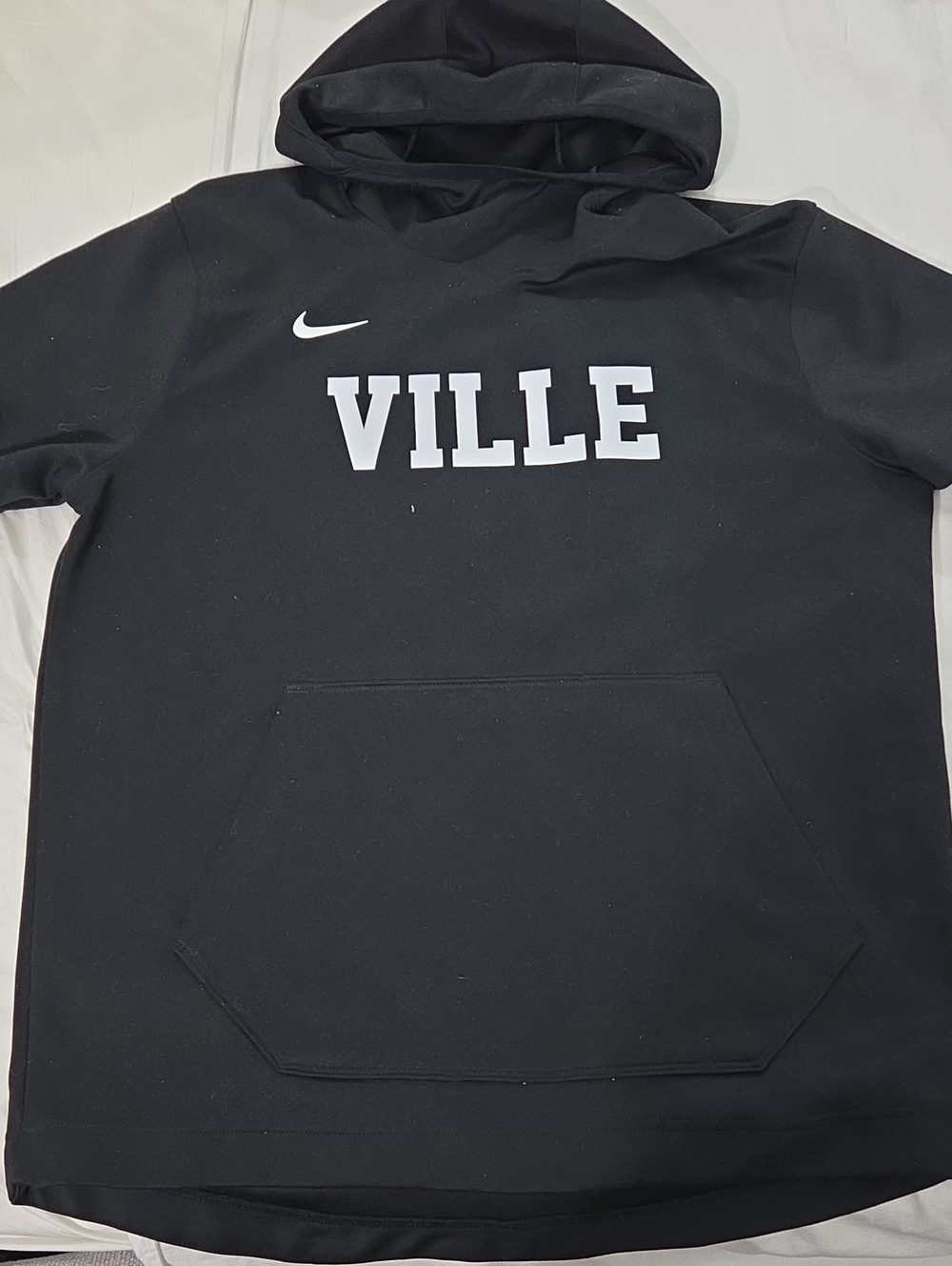 Nike Black 'VILLE' Men's Hoodie Sweatshirt